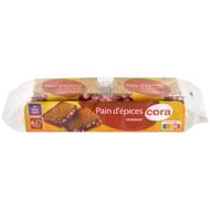 Cora pain d'épices au sucre perlé 6x2 tranches 240g