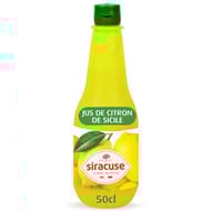 Siracuse le jus de citron jaune 50cl