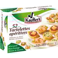 Kauffer's 52 tartelettes apéritives 750g