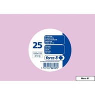 Clairefontaine 25 cartes 10.9x15.5 lilas 210 grammes sous film