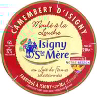 Isigny Ste Mère camembert moulé à la louche 250g