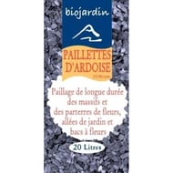 Biojardin paillettes d'ardoise 10/40mm 20 litres