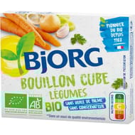 Bjorg bouillon légumes cubes bio 72g