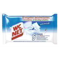 Wc net lingettes desinfectantes x30