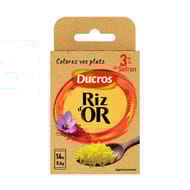 Ducros riz d'or boîte 14 sachets 8.4g