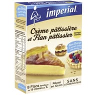 Impérial préparation pour 15 crèmes patissières ou 8 flans patissiers gout vanille format familial