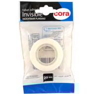 Cora recharge ruban adhésif invisible 25m