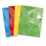 Cora cahier piqure 24x32 192p seyes 90 gr couverture polypro