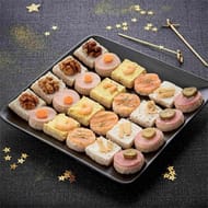 Plateau de 24 canapés élégance 180g