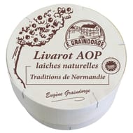 Livarot AOP 270g laîches naturelles - Graindorges