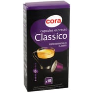 Cora capsules espresso classico x10 52g