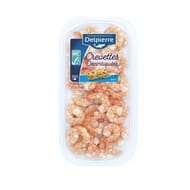 Delpierre crevettes décortiquées natures ASC 180g