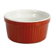 Lot de 2 ramequins 9cm coloris framboise