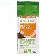 Ethiquable café moulu du Pérou bio 500g