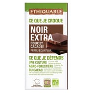 Ethiquable chocolat noir bio 100g