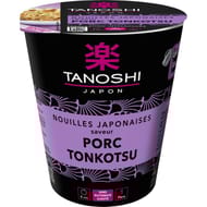 Tanoshi nouilles cup porc tonkotsu 65g