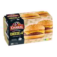 Original burger cheese x4 580g Charal