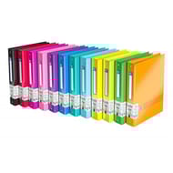 Oxford classeur color life easylock a4 4 anneaux dos 40 assorti