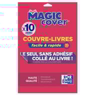 Oxford 10 couvres livre magic cover pvc 90/100 lisse inol