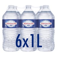 Cristaline eau de source naturelle 6 x 1 L
