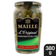 Maille l'original cornichons extra fins offre saisonnière bocal 380g