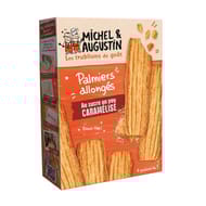 Michel et Augustin palmiers allongés au sucre un peu caramélisés 120g