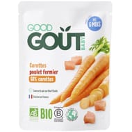 Good goût doypack carotte poulet bio 190g