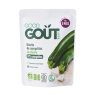 H&h bio risotto de courgettes au chevre doypack 190 g good gout