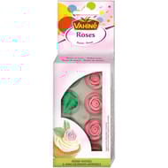 Vahiné roses et feuilles en sucre 20g