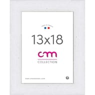 Cadre photo 13x18cm riviera blanc
