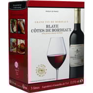 L'âme du terroir Blaye côtes de Bordeaux poche 3 litres 12,5% Vol.