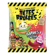 Têtes Brûlées barres fraise pomme 200g
