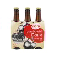 Cora cidre doux 3 x 33 cl 2% Vol.