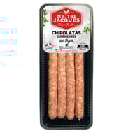 Chipolatas supérieures au Thym  x4 xl 320g Maitre Jacques