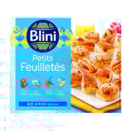 Blini 40 petits feuilletés 350g