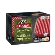 Charal steak haché charolais 12% mg 10x100g