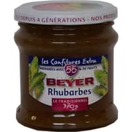 Beyer confiture fraise rhubarbe 370g