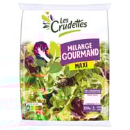 Les crudettes salade mélange gourmand maxi sachet 320g