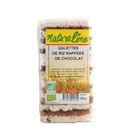 Naturaline galettes de riz nappées de cacao bio 150 g