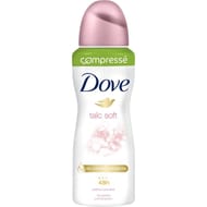 Dove déodorant femme spray compressé talc soft 100ml