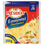 Président emmental râpé 350 g