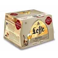 Leffe blonde 20x25cl format apéritif 6.6% Vol.