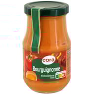 Cora sauce bourguignonne en bocal verre 245g