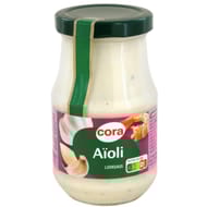 Cora sauce aioli bocal verre 245g