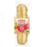 Daunat Baguette le goûteux rosette de Lyon cornichons 220g