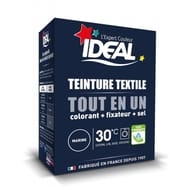 Ideal teinture tissus poudre tout en un mini marine 230g
