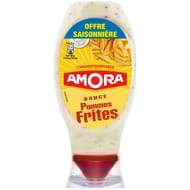 Amora sauce pommes frites flacon souple offre saisonnière 448g