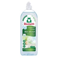 Rainett liquide de rinçage lave vaisselle éco à l'alcool bio brillant 780ml