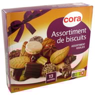 Cora assortiment de biscuits 375g