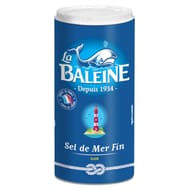 La baleine sel fin de mer iodé et fluoré boite verseuse 550g